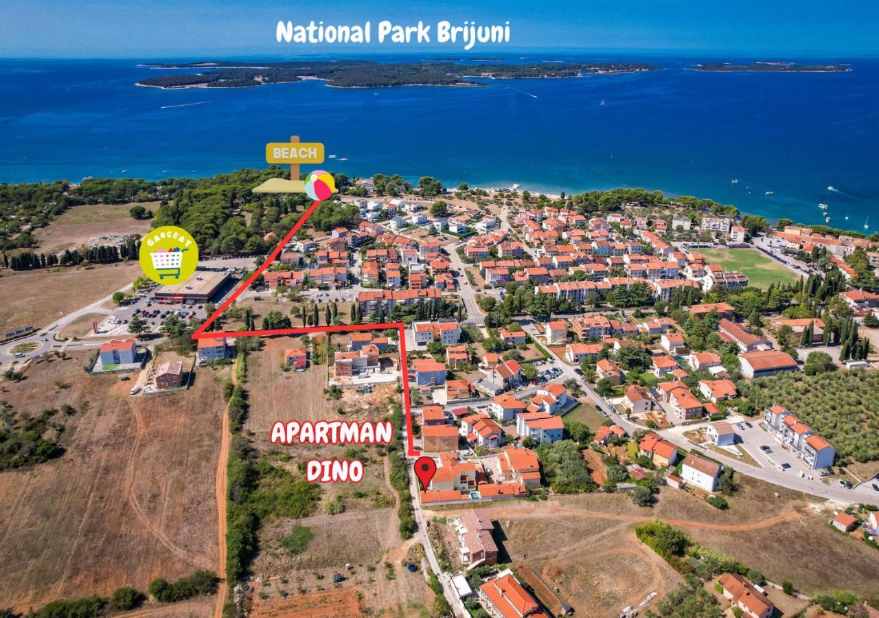 Apartman Dino Fazana Exterior photo